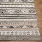 Surya Alyssa 8" x 10" White, Black, Brown and Blue Area Rug, , large