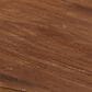 Maple and Jade Beaded Coffee Table with Metal X-Shaped Base in Washed Brown and Black, , large