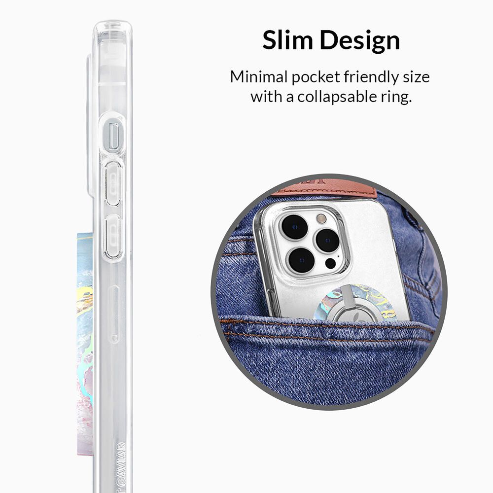 Velvet Caviar MagSafe Grip Ring in Holo Moonstone, , large
