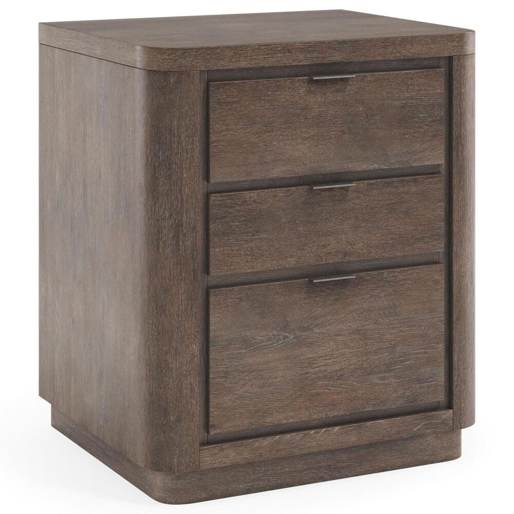 Bernhardt Outline 24" 3-Drawer Nightstand in Cassel, , large