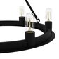 37B Saddlewood 6-Light Chandelier in Natural Iron, , large