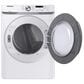 Samsung 4.5 Cu. Ft. Front Load Washer and 7.5 Cu. Ft. Electric Dryer with Sensor Dry Laundry Pair in White, , large