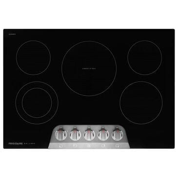 Frigidaire Gallery 30" Electric Cooktop with 5 Element in Black Stainless Steel, , large