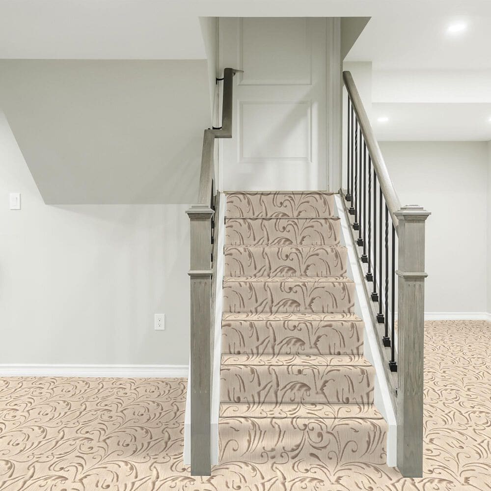 Stanton Divine Design Filigree Carpet in Sandstorm, , large