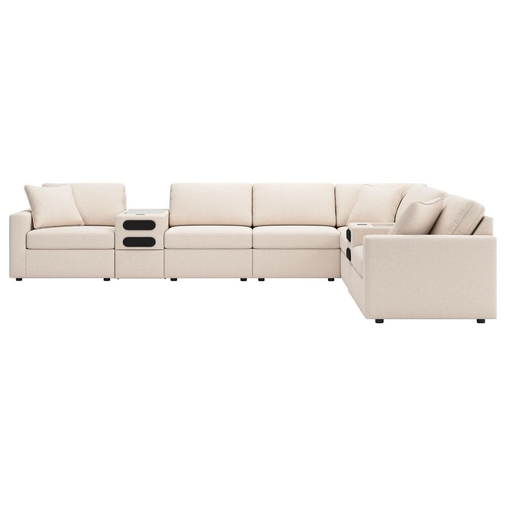 Ashley Modmax 8-Piece Reversible L-Shaped Sectional in Oyster, , large