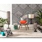 Surya Azalea 10" x 14" Ivory, Black and Gray Indoor/Outdoor Area Rug, , large