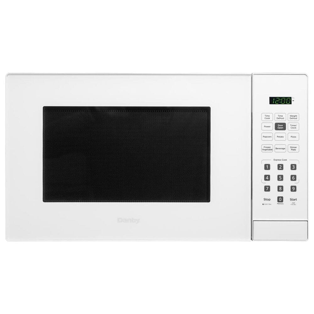 Danby Danby 0.9 Cu. Ft. Countertop Microwave in White, , large