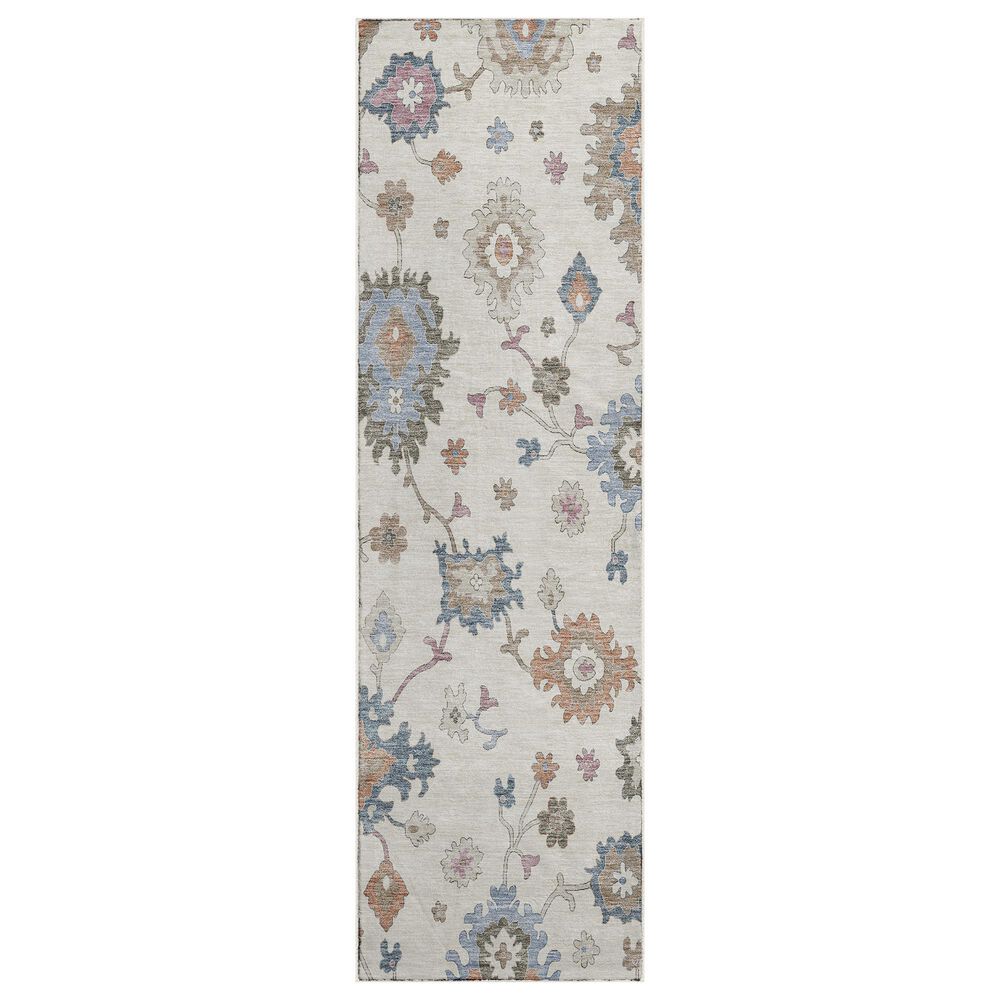 37B Hatay HY4 2"3" x 7"6" Ivory Runner, , large