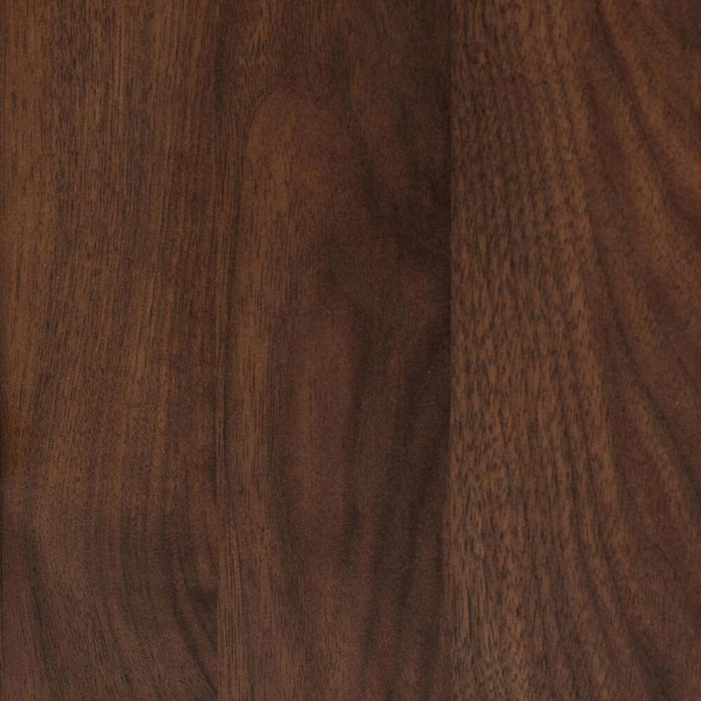 Baxton Studio Rossin 2-Door Entryway Shoe Storage Cabinet with Open Bottom Shelf in Walnut, , large