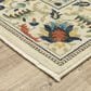 Oriental Weavers Francesca FR10A 2" x 3" Ivory Area Rug, , large