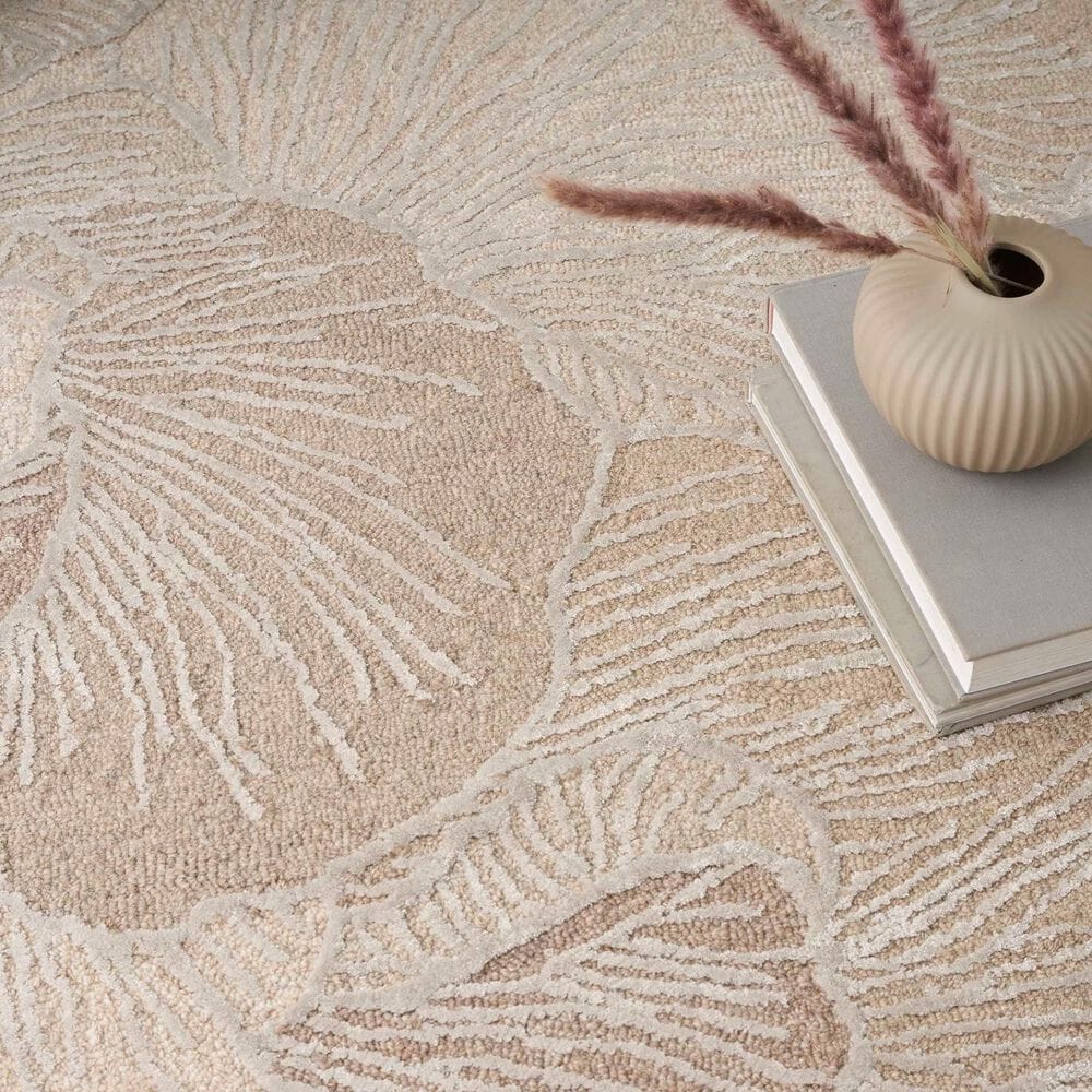 Nourison Avra 5&#39;3&quot; x 7&#39;3&quot; Taupe Area Rug, , large