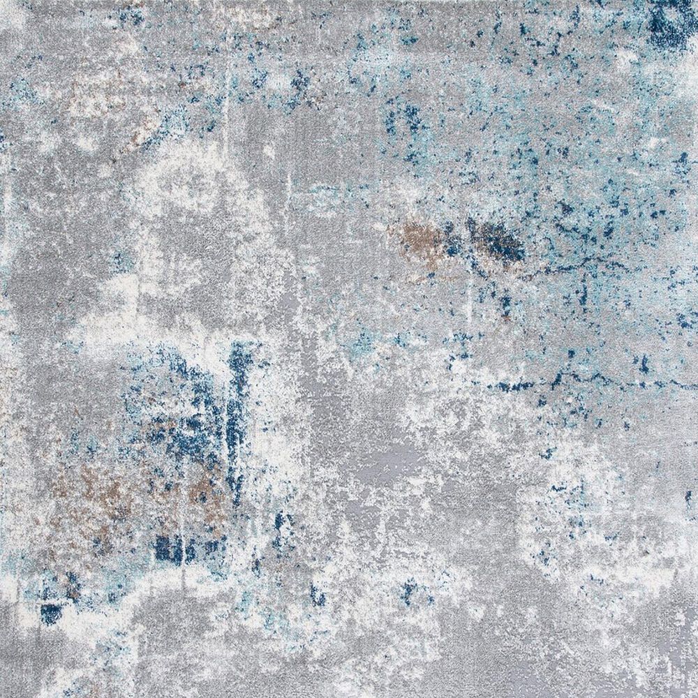 Safavieh Aston 6&#39; x 9&#39; Grey and Blue Area Rug, , large