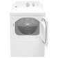 GE Appliances 7.2 Cu. Ft. Electric Dryer in White and Silver Matte, , large