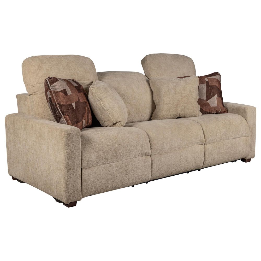 Catnapper Ada Power Reclining Sofa in Camel, , large