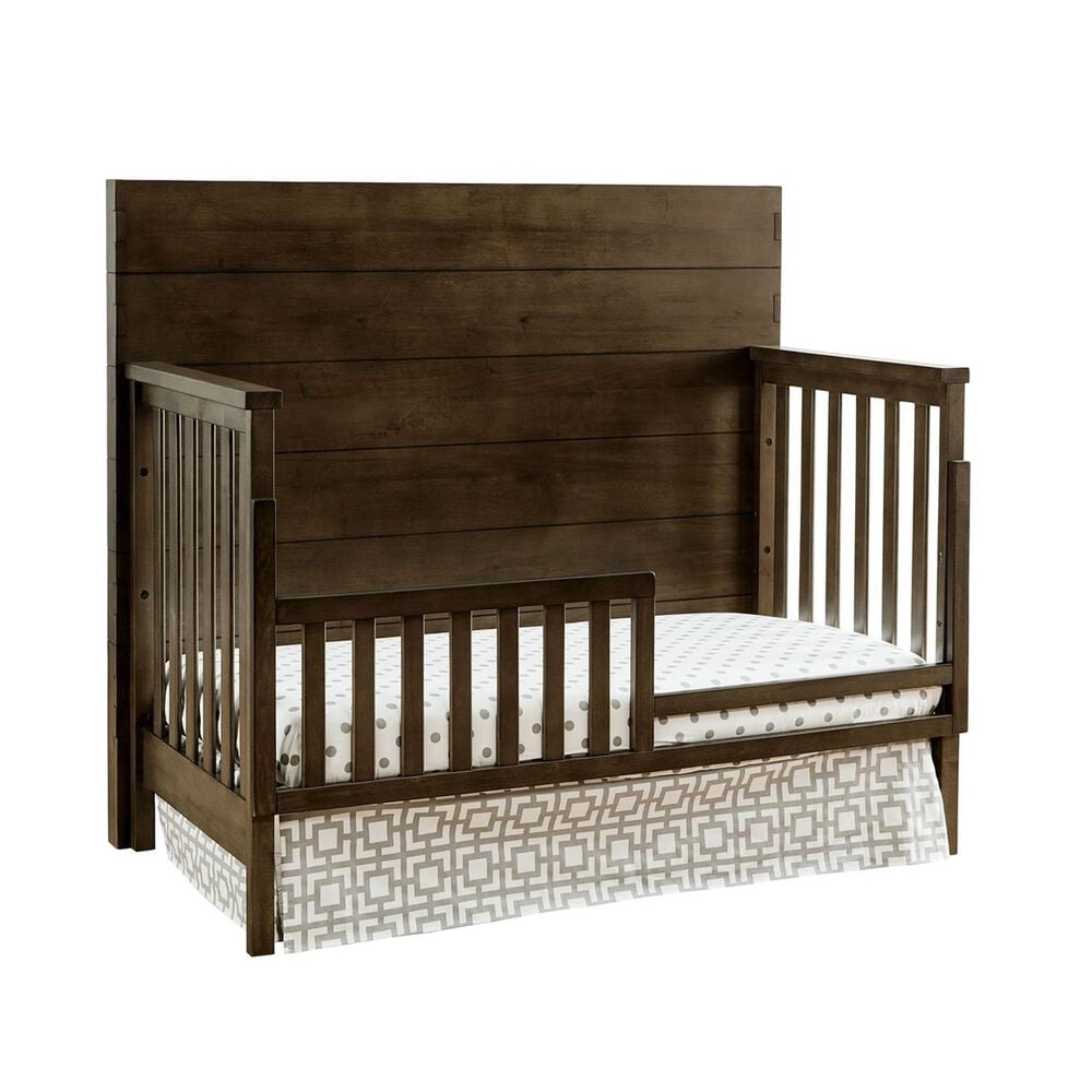 Eastern Shore Dovetail 2- Piece Nursery with 4-in-1 Convertible Crib and Sealy Crib Mattress in Graphite, , large