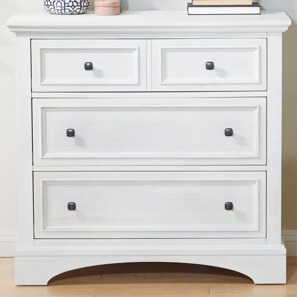 Valor Living Farmhouse Basics 3-Drawer Chest in Rustic White, , large