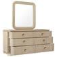 Chapel Hill Huntington 6-Drawer Dresser and Mirror in Beach Grass, , large