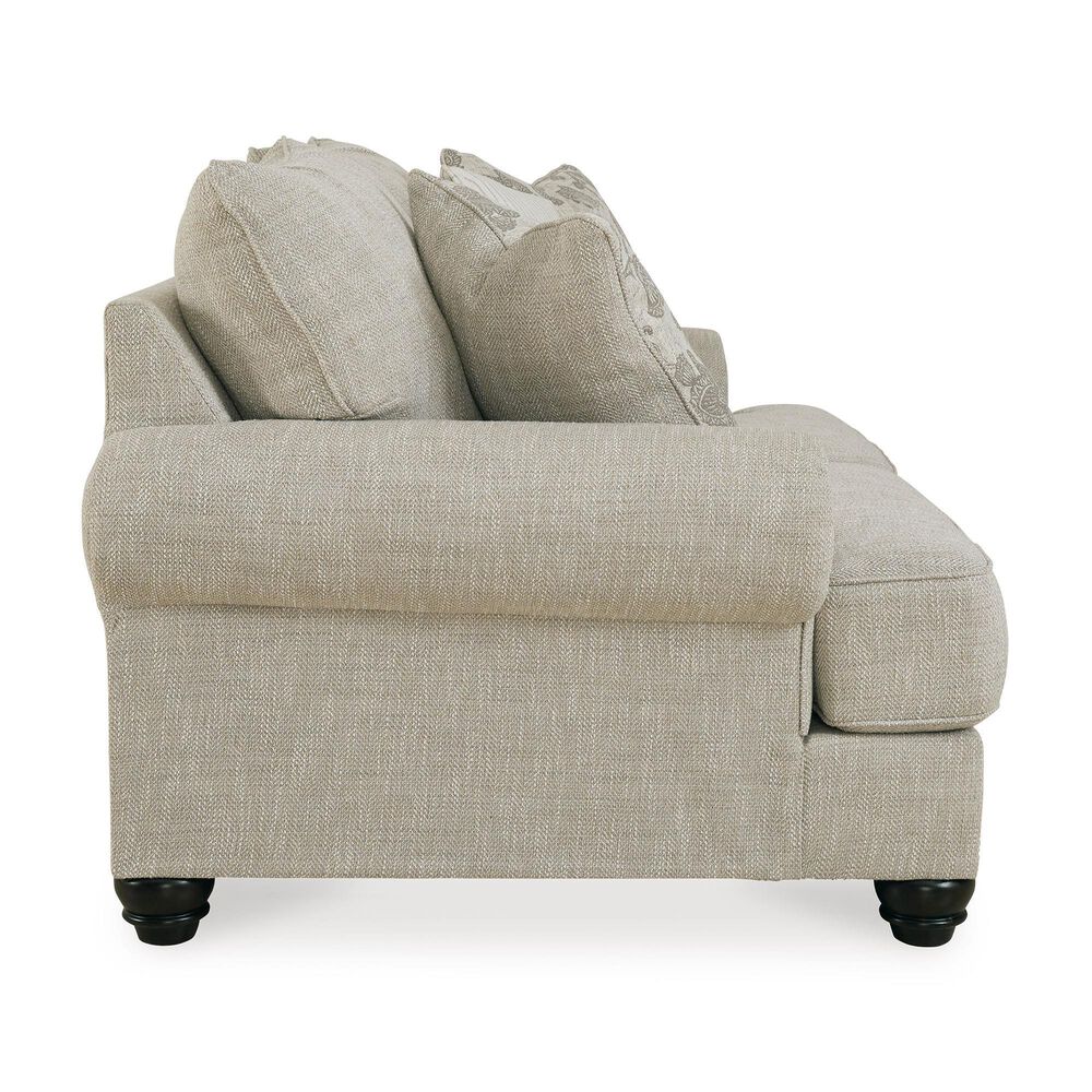 Ashley Asanti Stationary Loveseat in Fog, , large