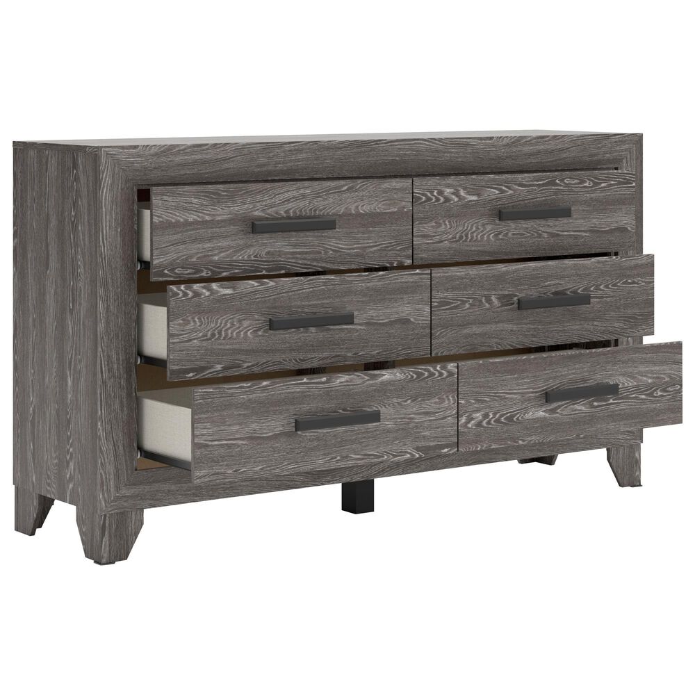 Ashley Sylveri 6-Drawer Dresser Only in Gray, , large