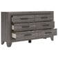 Ashley Sylveri 6-Drawer Dresser Only in Gray, , large