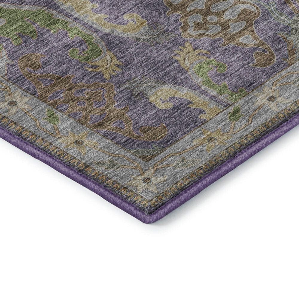 Dalyn Rug Company Hatay HY6 10&#39; x 14&#39; Purple Area Rug, , large