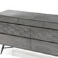 Blue River Makena 6 Drawer Dresser in Gray Acacia Wood, , large