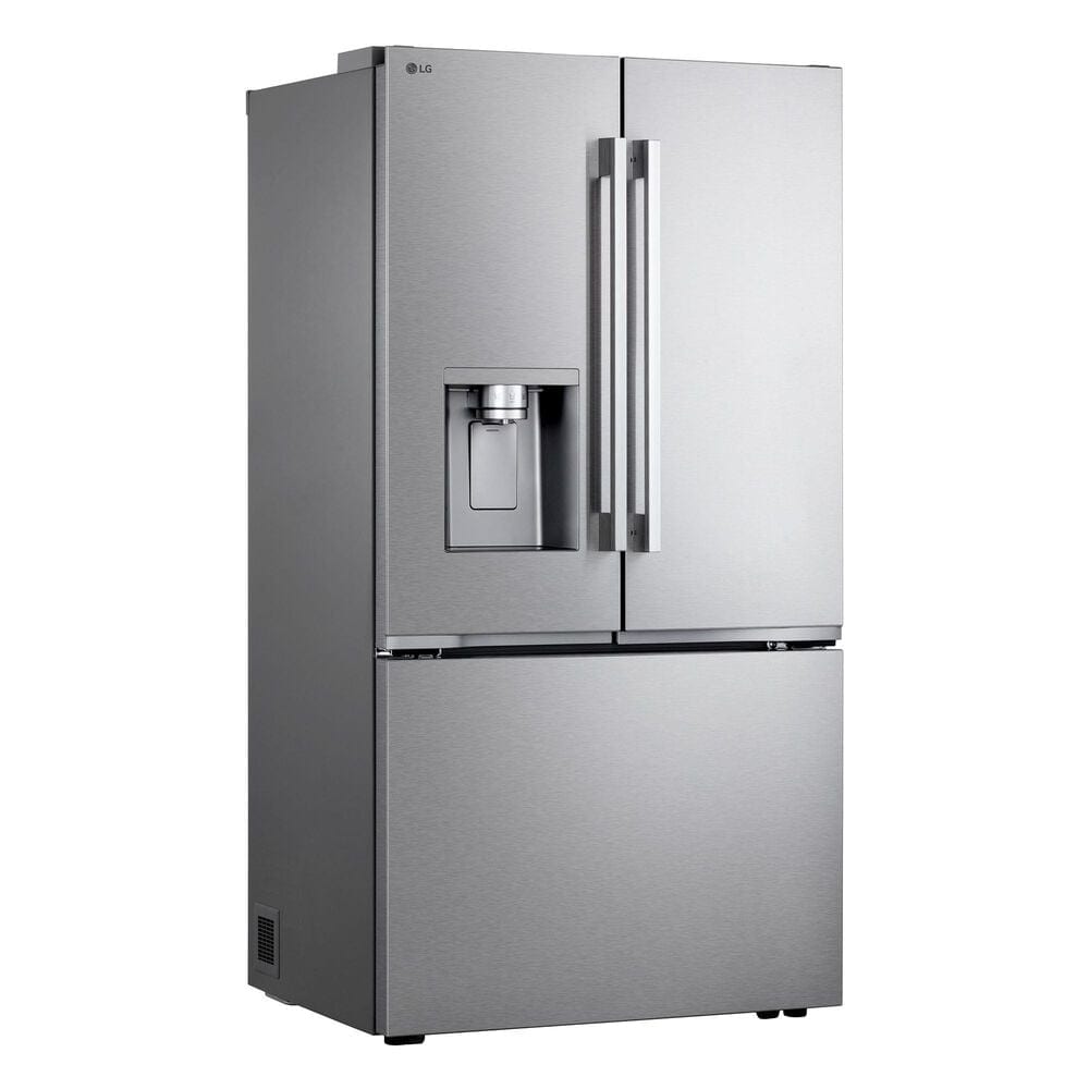 LG Counter-Depth MA with Zero Clearance 3-Door French Door Refrigerator with Thin Door Design, , large