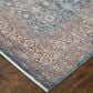 Feizy Marquette 2" x 3" Blue and Rust Area Rug, , large