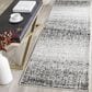 Safavieh Adirondack ADR116A 2"6" x 22" Silver and Black Runner, , large