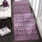 Safavieh Madison MAD606M 2"3" x 8" Fuchsia and Navy Runner, , large