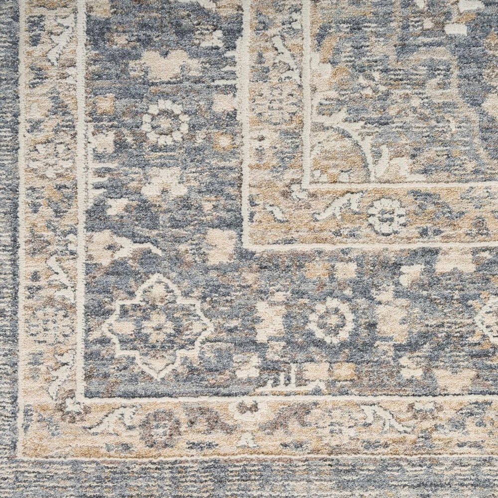 Nourison Retreat RET02 Blue 5'3" x 7'6" Area Rug, , large