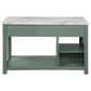 Furniture of America Kling Kitchen Island in Green and White, , large