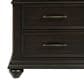 Mayberry Hill Slater 3-Drawer Nightstand with USB in Black, , large
