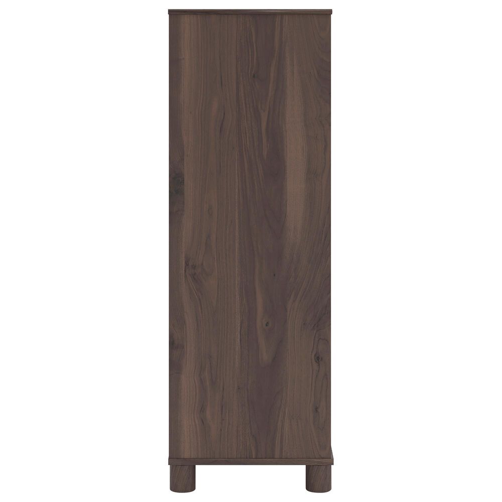Ashley Pamytta 5-Drawer Dressing Chest in Rich Brown, , large