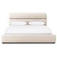 Four Hands Elodie King Platform Panel Bed in White, , large