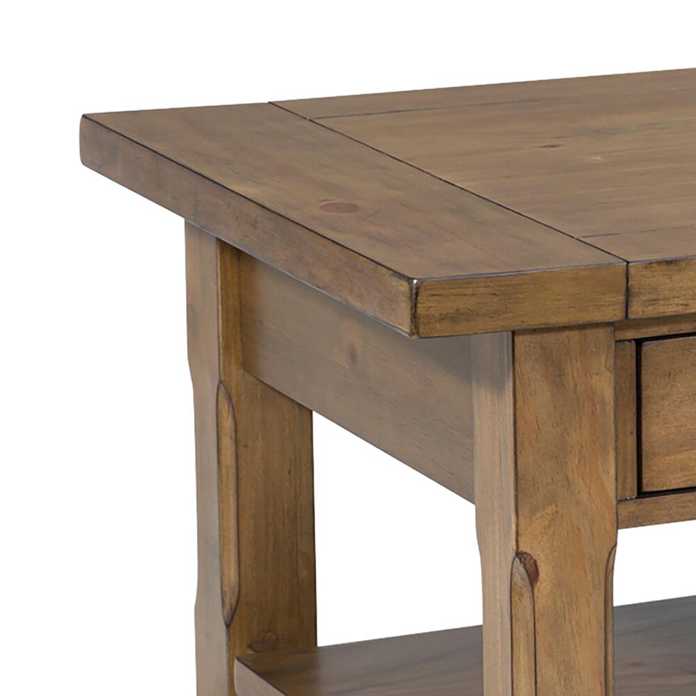 Ashley Vandenmore Rectangular Cocktail Table in Medium Brown, , large