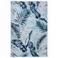 Safavieh Cabana CBN452J 9" x 12" Aqua and Navy Indoor/Outdoor Area Performance Rug, , large