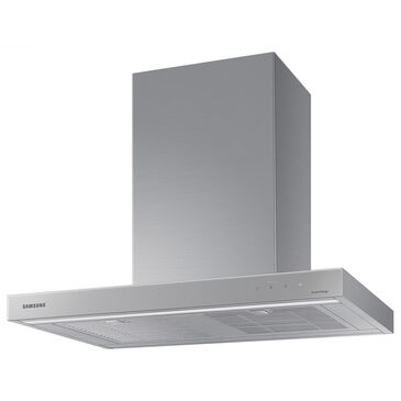 Samsung Bespoke 30" Bespoke Smart Wall Mount Hood in Clean Grey and Stainless Steel, , large