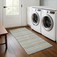 Dalyn Rug Company Soft Essentials Striped Seaside 2"3" x 7"6" Indoor/Outdoor Runner, , large