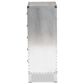 Baxton Studio Carel 5-Drawer Accent Storage Cabinet in Silver, , large