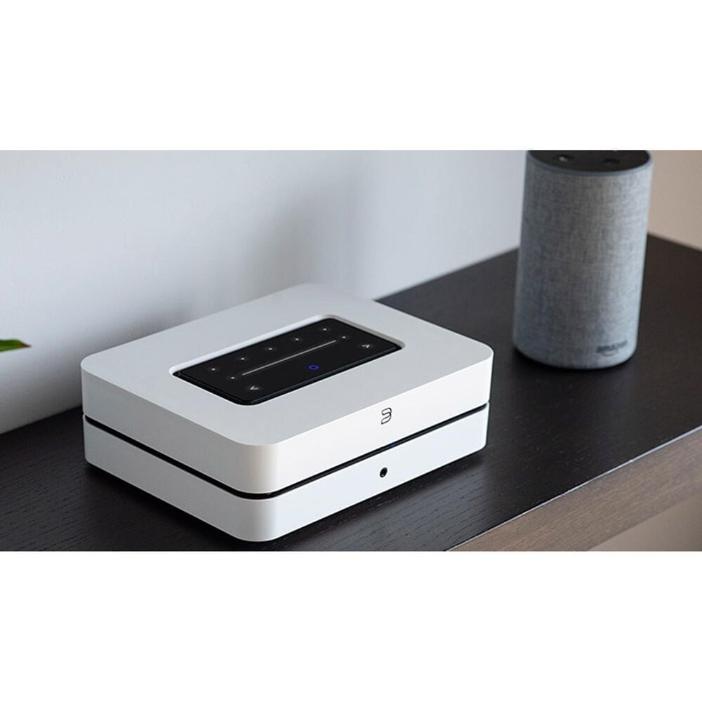 Lenbrook PowerNode Wireless Multi-Room Music Streaming Amplifier in White, , large