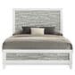 Titanic Furniture Artic Queen Panel Bed in Gray and White, , large