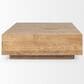 Mercana Furniture & Decor Hayden Square Coffee Table in Light Brown, , large
