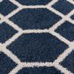 Central Oriental Salinas Zion Sail Blue and Buff 5" x 7" Area Rug, , large