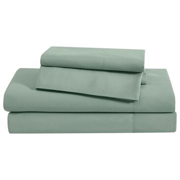 Pem America Everyday 4-Piece King Sheet Set in Green, , large