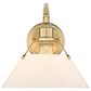 Golden Lighting Orwell 1-Light Wall Sconce with Opal Shade in Brushed Champagne Bronze, , large