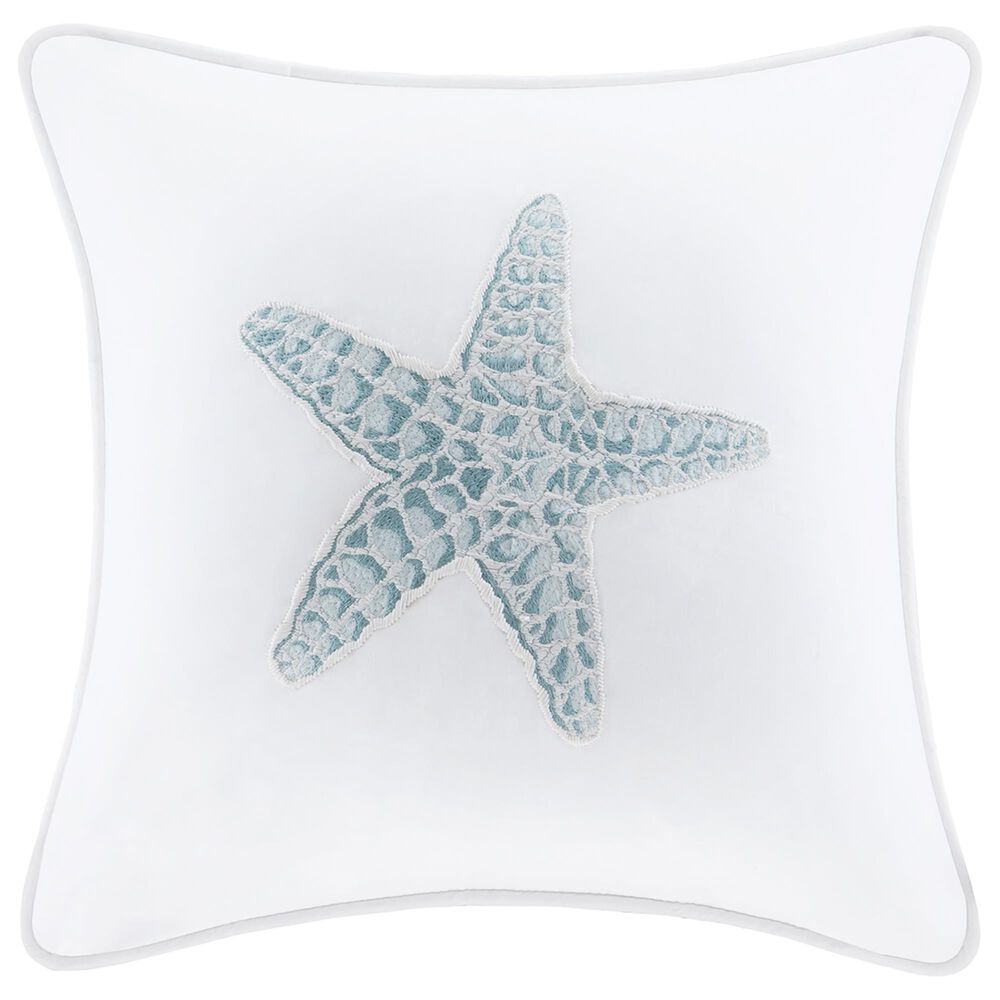 Hampton Park Maya Bay 16" Pillow in White, , large
