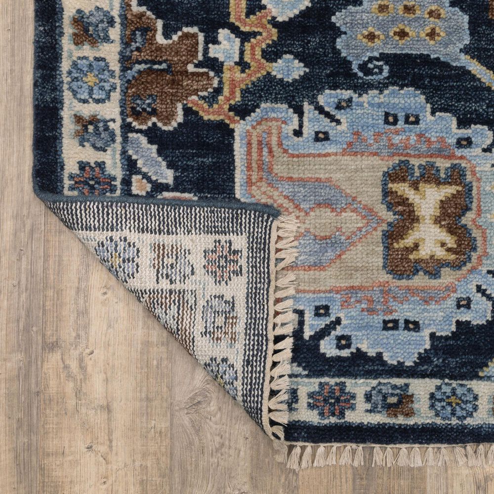 Oriental Weavers Majorca MAJ02 Blue and Multicolor 8&#39; x 10&#39; Area Rug, , large