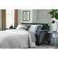 Ashley Abinger Stationary Queen Sofa Sleeper in Smoke, , large