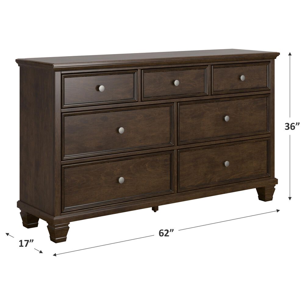 Ashley Danabrin 7-Drawer Dresser in Brown, , large